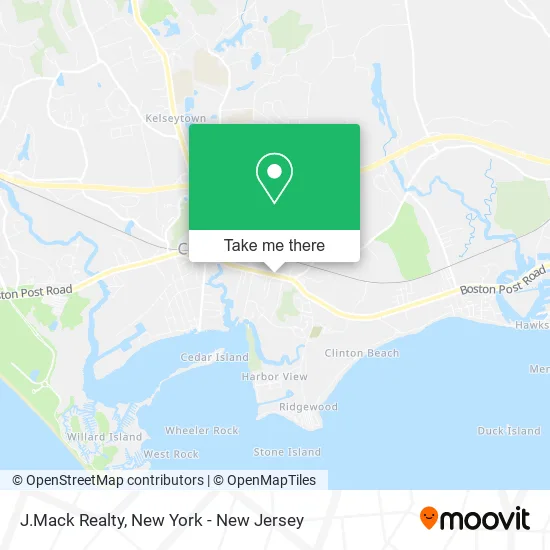 J.Mack Realty map