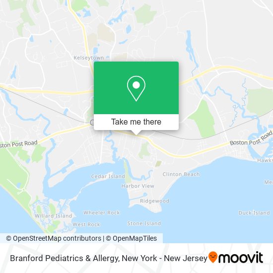 Branford Pediatrics & Allergy map