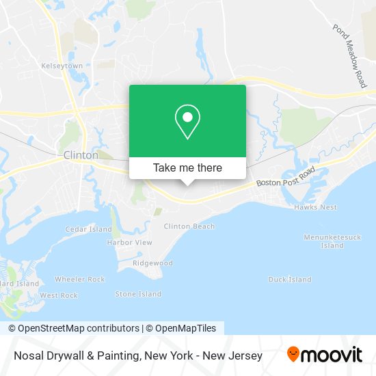 Mapa de Nosal Drywall & Painting