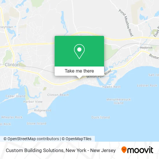 Custom Building Solutions map