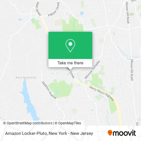 Amazon Locker-Pluto map