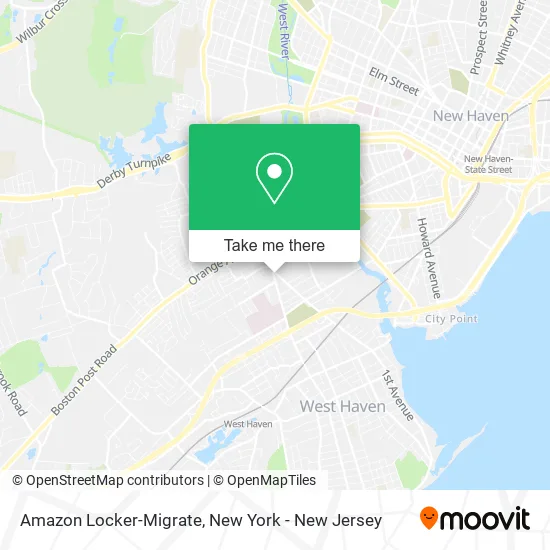 Amazon Locker-Migrate map