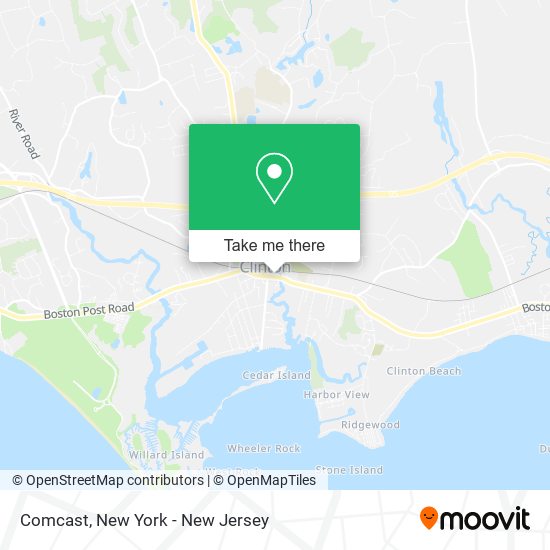 Comcast map