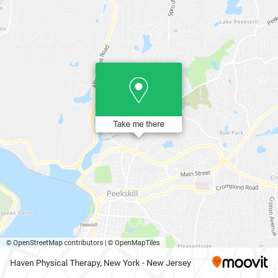 Haven Physical Therapy map