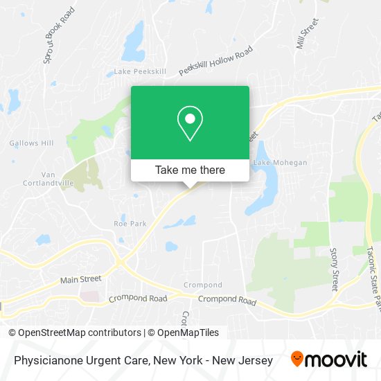 Physicianone Urgent Care map