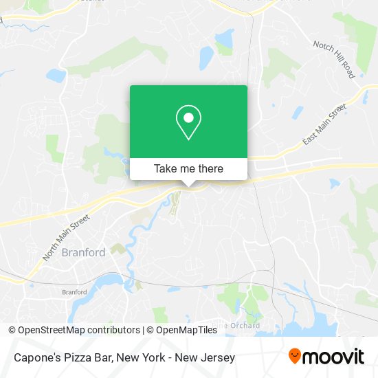 Mapa de Capone's Pizza Bar