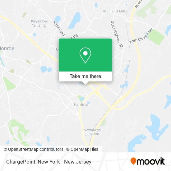 ChargePoint map