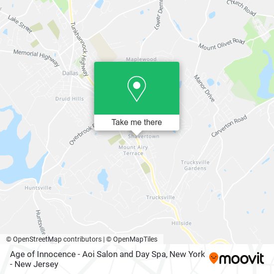 Mapa de Age of Innocence - Aoi Salon and Day Spa