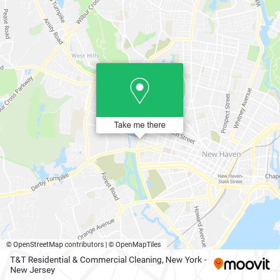 Mapa de T&T Residential & Commercial Cleaning