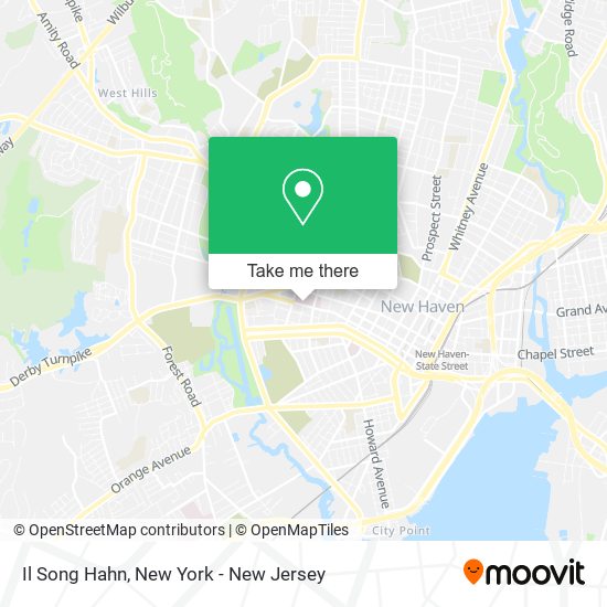 Mapa de Il Song Hahn