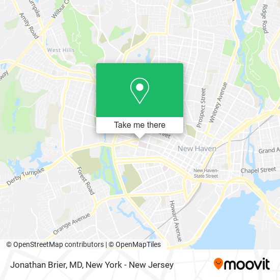 Mapa de Jonathan Brier, MD