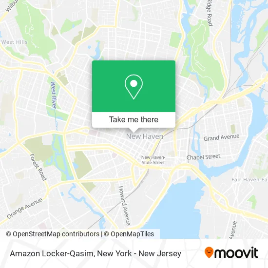 Amazon Locker-Qasim map