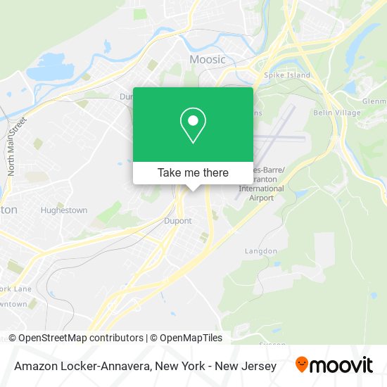 Amazon Locker-Annavera map