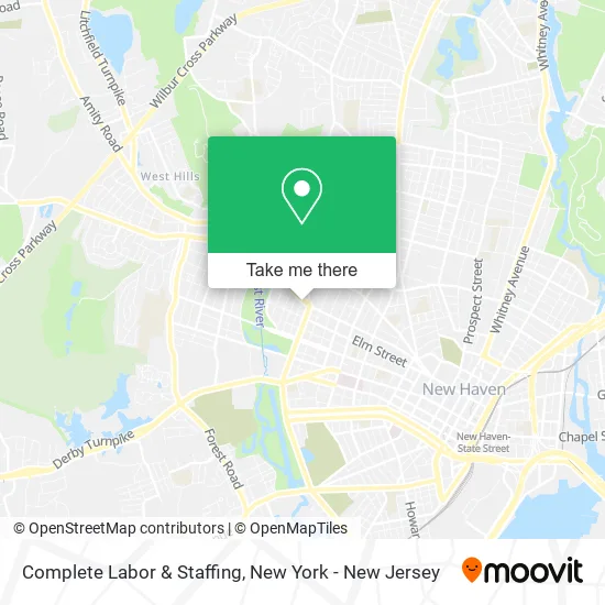 Complete Labor & Staffing map