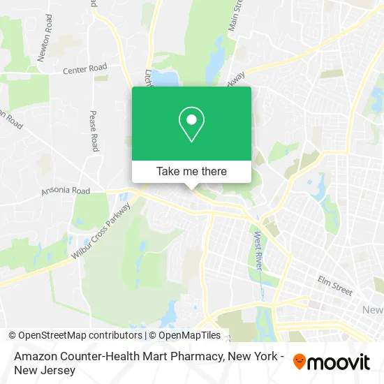 Amazon Counter-Health Mart Pharmacy map