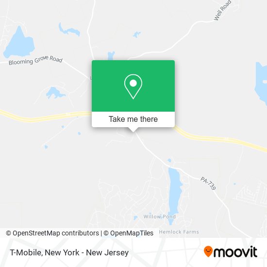 T-Mobile map