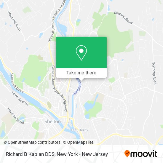 Mapa de Richard B Kaplan DDS