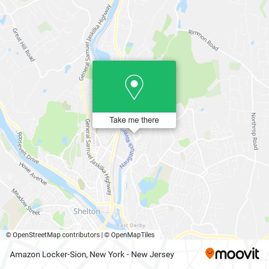 Amazon Locker-Sion map