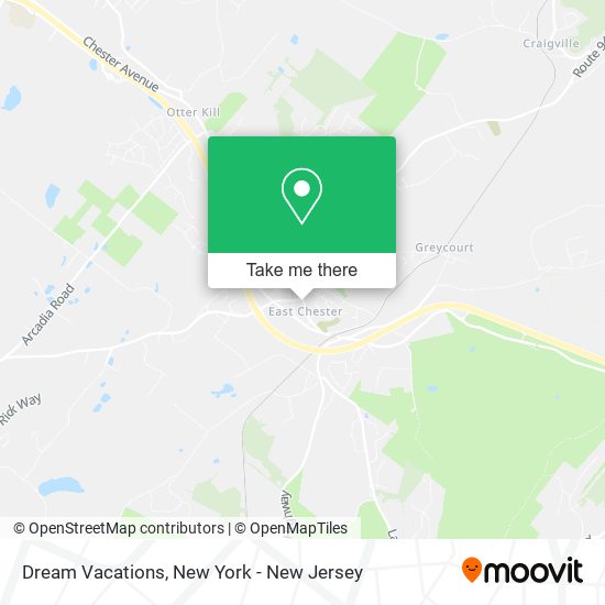 Mapa de Dream Vacations