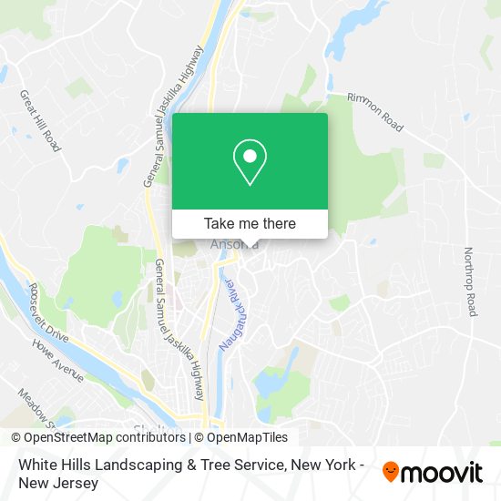 White Hills Landscaping & Tree Service map