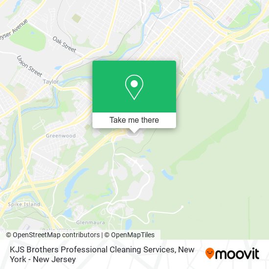 Mapa de KJS Brothers Professional Cleaning Services