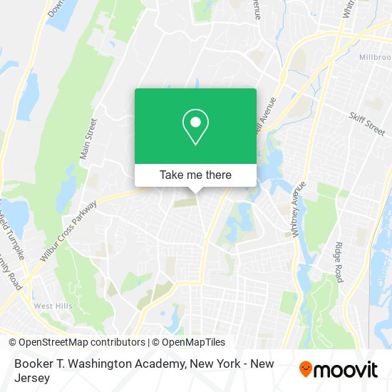 Mapa de Booker T. Washington Academy