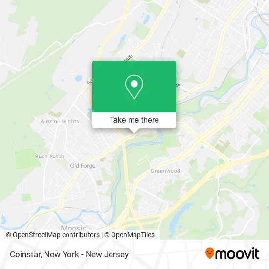 Coinstar map