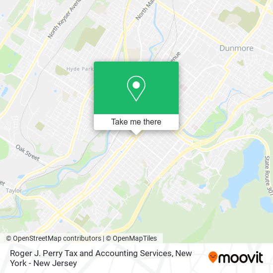 Roger J. Perry Tax and Accounting Services map