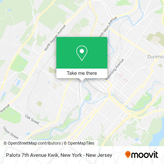 Mapa de Palotx 7th Avenue Kwik