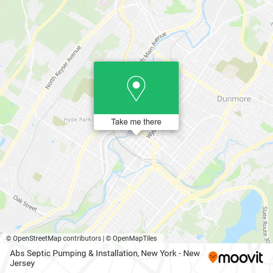 Abs Septic Pumping & Installation map