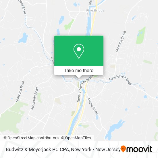 Mapa de Budwitz & Meyerjack PC CPA