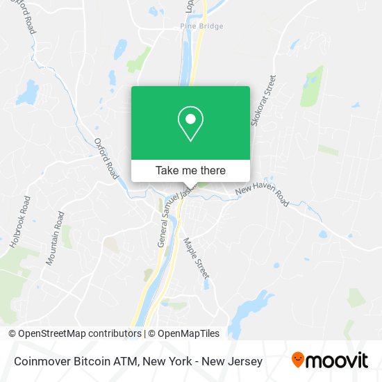 Coinmover Bitcoin ATM map