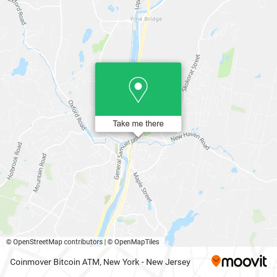 Coinmover Bitcoin ATM map