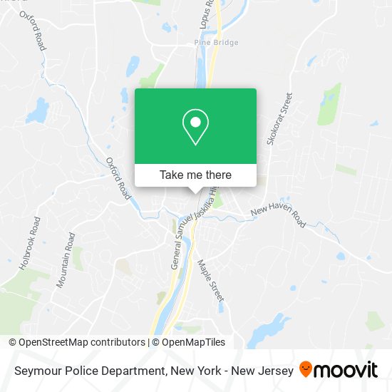 Mapa de Seymour Police Department