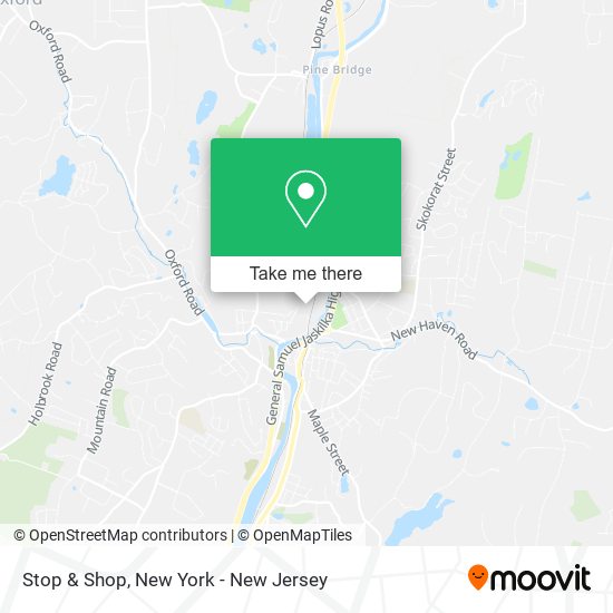 Stop & Shop map