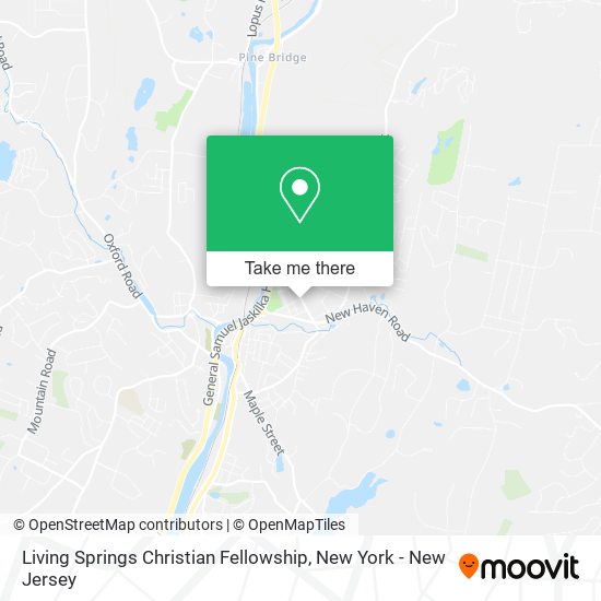 Mapa de Living Springs Christian Fellowship