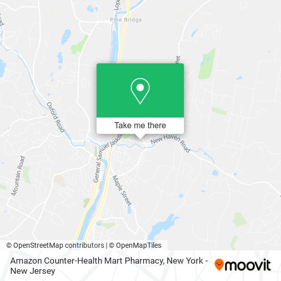Amazon Counter-Health Mart Pharmacy map