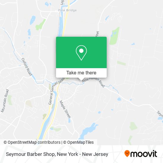 Seymour Barber Shop map