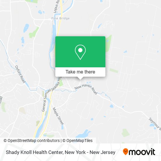 Shady Knoll Health Center map