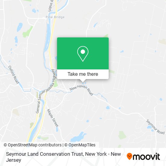 Seymour Land Conservation Trust map