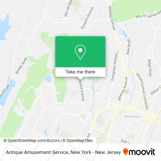 Antique Amusement Service map