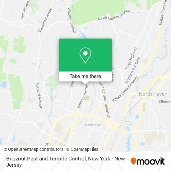 Mapa de Bugzout Pest and Termite Control