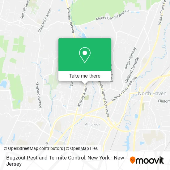 Bugzout Pest and Termite Control map