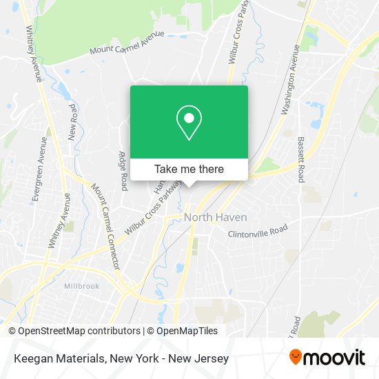 Mapa de Keegan Materials