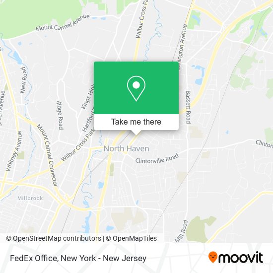 FedEx Office map