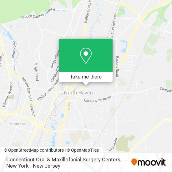 Connecticut Oral & Maxillofacial Surgery Centers map