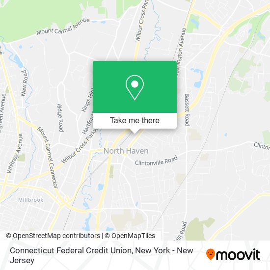 Connecticut Federal Credit Union map