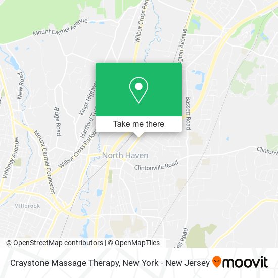 Craystone Massage Therapy map