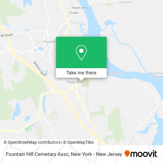 Fountain Hill Cemetary Assc map