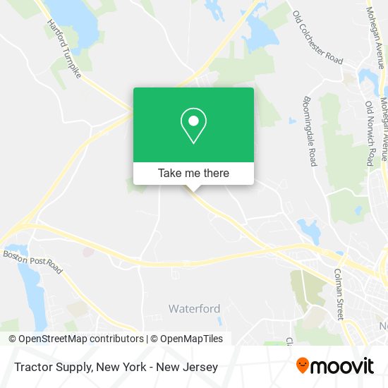 Tractor Supply map